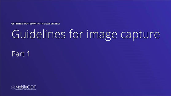 Guidelines for image capture - Part 1